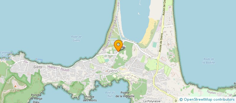 localisation de l'entreprise MONSIEUR PHILIPPE ESCOFFIER à HYERES
