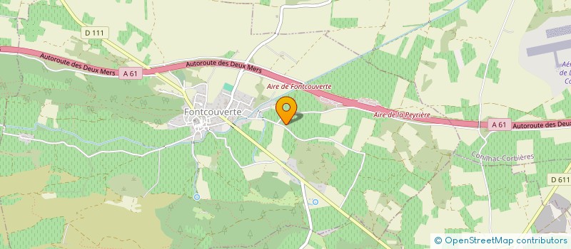 localisation de l'entreprise MONSIEUR PHILIPPE ESCOI  ROQUECOURBE-MINERVOIS