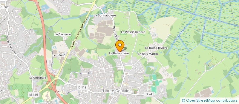 localisation de l'entreprise MONSIEUR PHILIPPE ESCOUFLAIRE à HAUTE-GOULAINE