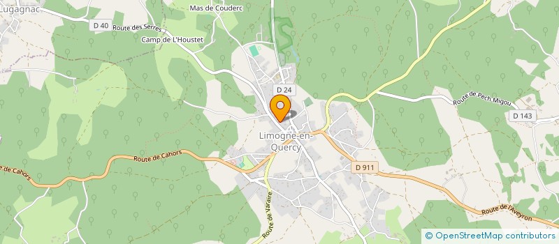 localisation de l'entreprise MONSIEUR PHILIPPE ESCROZAILLES  LIMOGNE-EN-QUERCY