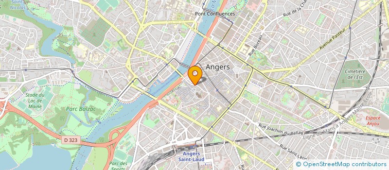 localisation de l'entreprise MONSIEUR PHILIPPE ESNAULT à ANGERS
