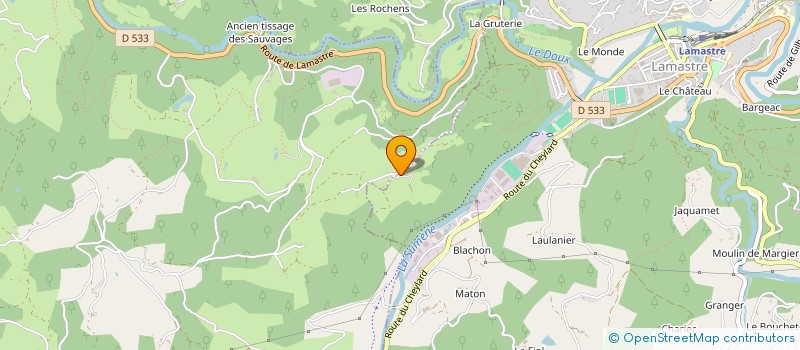 localisation de l'entreprise MONSIEUR PHILIPPE ESPEIL  DESAIGNES