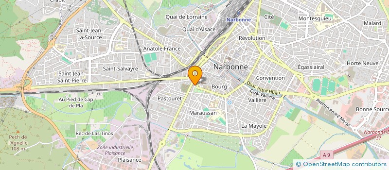 localisation de l'entreprise MONSIEUR PHILIPPE ESPIC à NARBONNE