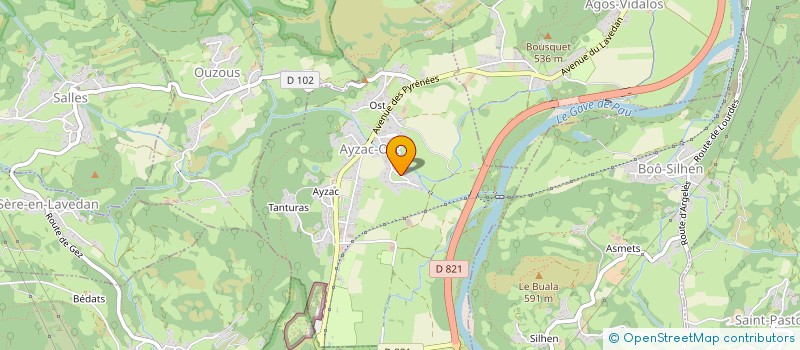 localisation de l'entreprise MONSIEUR PHILIPPE ESTEVE  SALLES