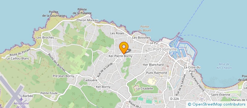 localisation de l'entreprise MONSIEUR PHILIPPE ESTEVE  L'ILE-D'YEU