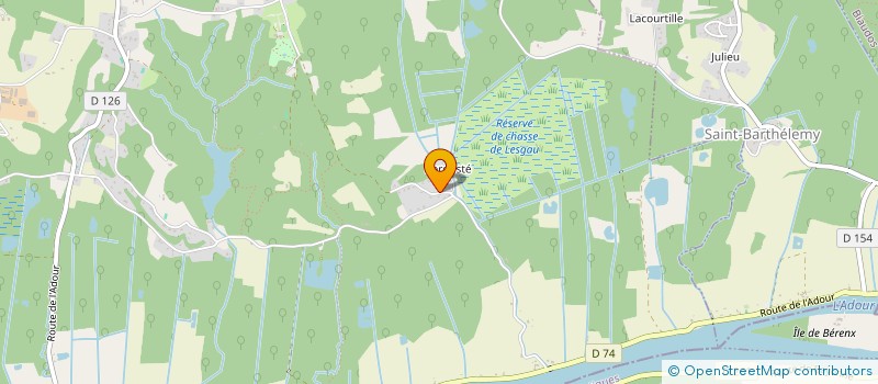 localisation de l'entreprise MONSIEUR PHILIPPE ETCHEPARE  SAINT-MARTIN-DE-SEIGNANX