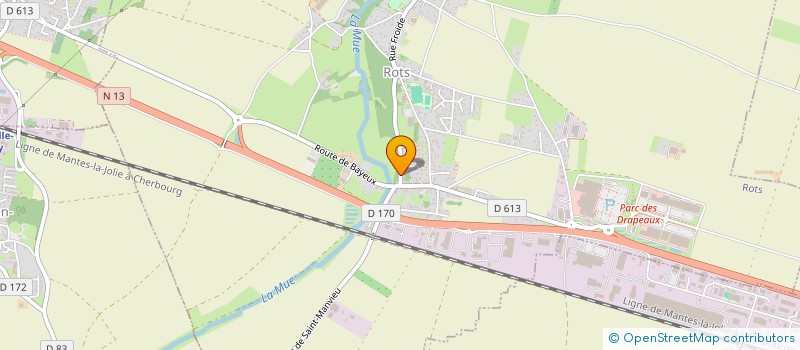 localisation de l'entreprise MONSIEUR PHILIPPE EUDINE  ROTS