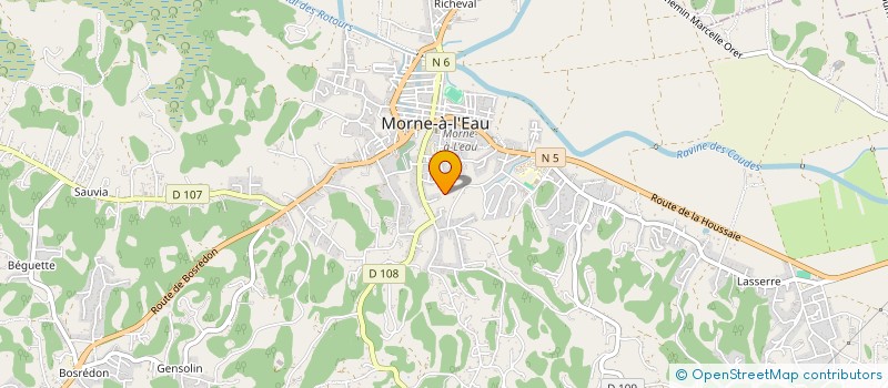 localisation de l'entreprise MONSIEUR PHILIPPE EUPHRASIA à MORNE A L'EAU