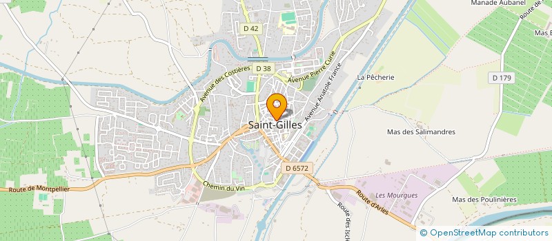 localisation de l'entreprise MONSIEUR PHILIPPE EXPOSITO  SAINT-GILLES