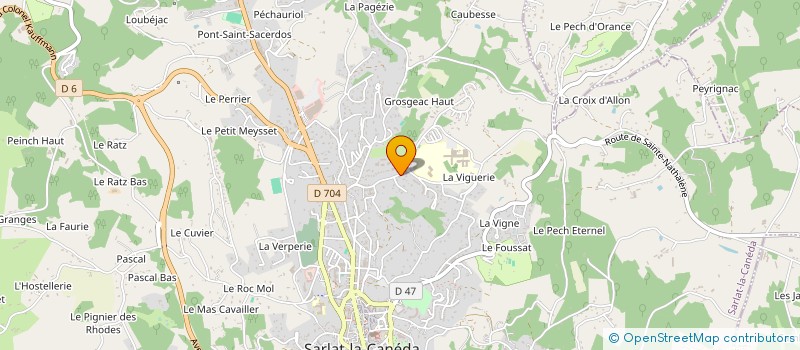 localisation de l'entreprise MONSIEUR PHILIPPE EYMERIT à SARLAT-LA-CANEDA