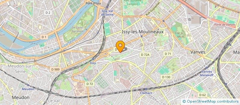 localisation de l'entreprise MONSIEUR PHILIPPE FABIAN à ISSY-LES-MOULINEAUX