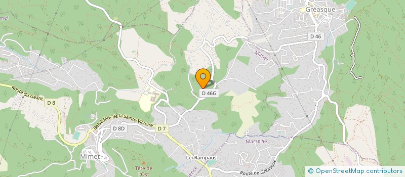 localisation de l'entreprise MONSIEUR PHILIPPE FABRE  MIMET