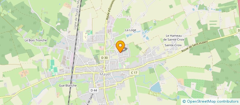 localisation de l'entreprise MONSIEUR PHILIPPE FABRE  MAYET