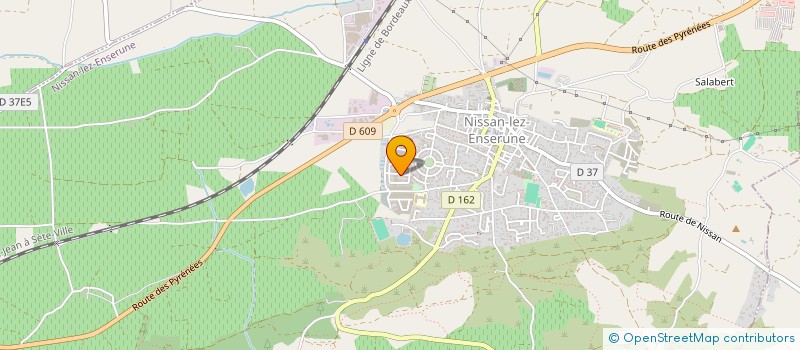 localisation de l'entreprise MONSIEUR PHILIPPE FABREGOUL  NISSAN-LEZ-ENSERUNE