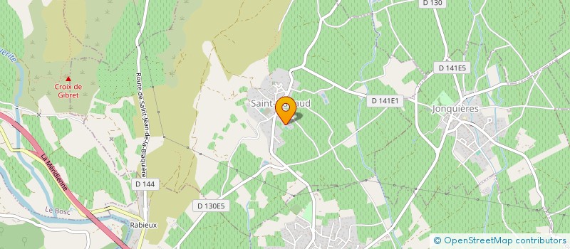 localisation de l'entreprise MONSIEUR PHILIPPE FABRITIUS  SAINT-GUIRAUD