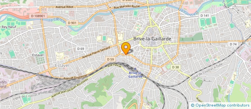 localisation de l'entreprise MONSIEUR PHILIPPE FABRY à BRIVE-LA-GAILLARDE