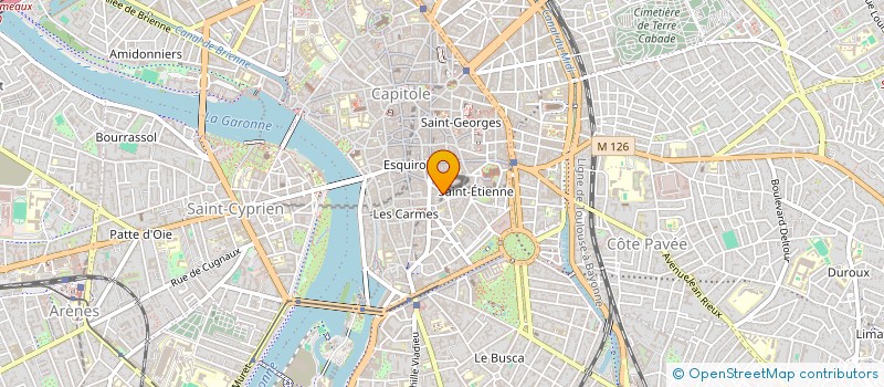 localisation de l'entreprise MONSIEUR PHILIPPE FABRY  TOULOUSE