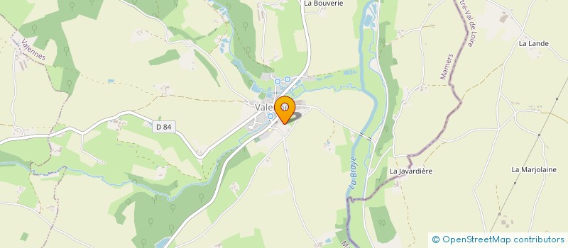 localisation de l'entreprise MONSIEUR PHILIPPE FACHIN  LAMNAY