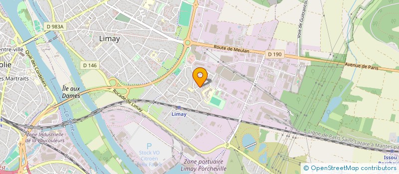 localisation de l'entreprise MONSIEUR PHILIPPE FAGGIN  LIMAY