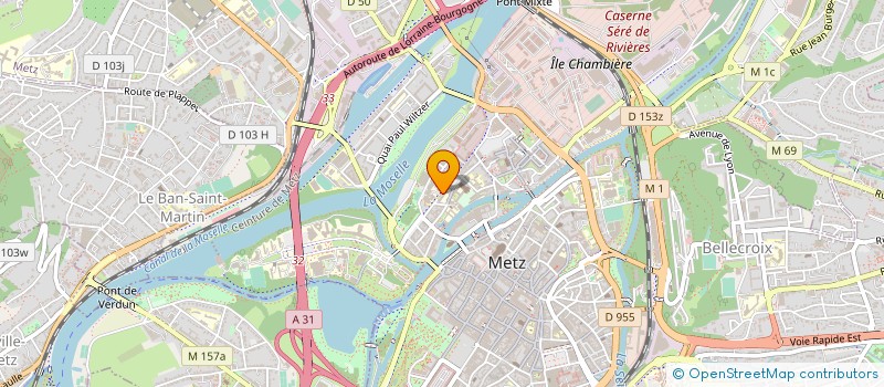 localisation de l'entreprise MONSIEUR PHILIPPE FAIVRE à METZ