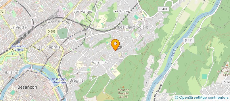 localisation de l'entreprise MONSIEUR PHILIPPE FAIVRE PIERRET  BESANCON