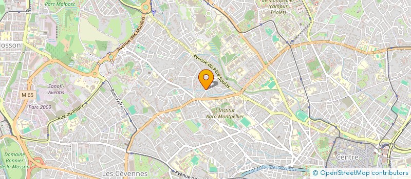localisation de l'entreprise MONSIEUR PHILIPPE FALCON à MONTPELLIER