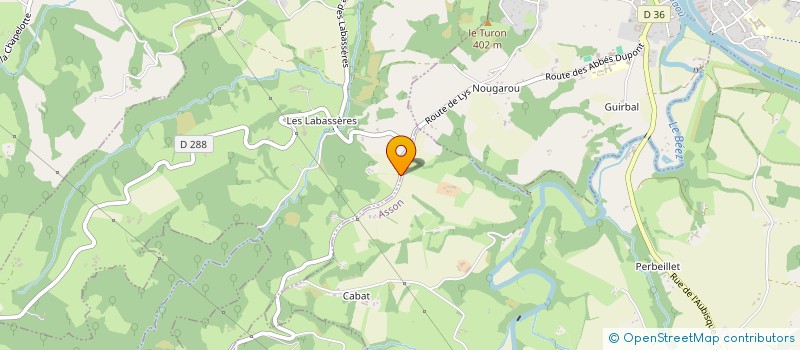 localisation de l'entreprise MONSIEUR PHILIPPE FALGUERE  ARROS-DE-NAY