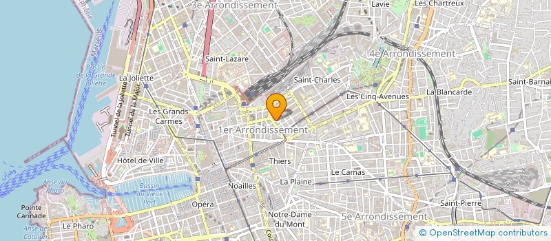 localisation de l'entreprise MONSIEUR PHILIPPE FALZON à MARSEILLE