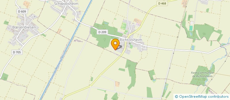 localisation de l'entreprise MONSIEUR PHILIPPE FARDEL  BOOTZHEIM