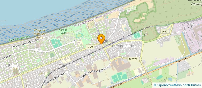 localisation de l'entreprise MONSIEUR PHILIPPE FARDOUX à DUNKERQUE