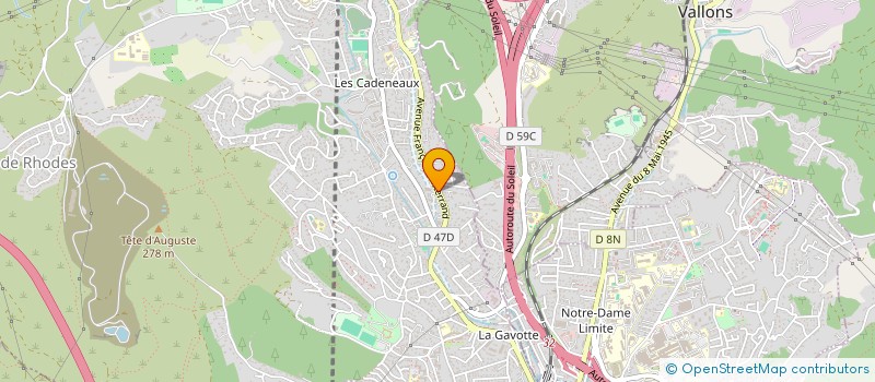 localisation de l'entreprise MONSIEUR PHILIPPE FARJON à LES PENNES-MIRABEAU