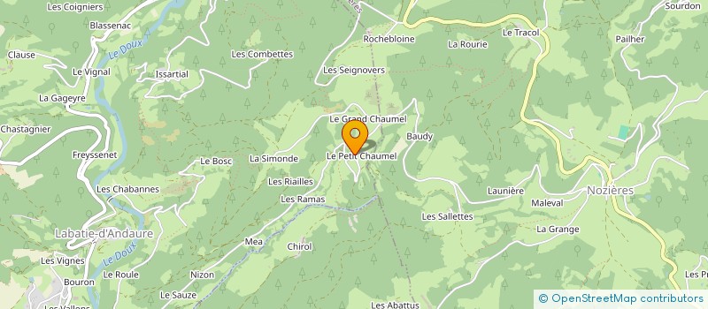 localisation de l'entreprise MONSIEUR PHILIPPE FARRE  LABATIE-D ANDAURE