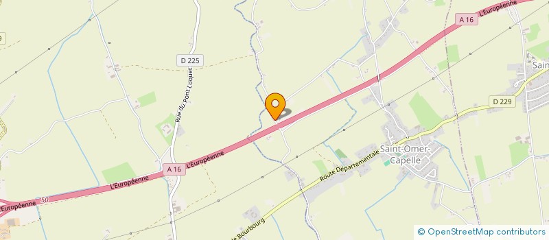localisation de l'entreprise MONSIEUR PHILIPPE FASQUEL  SAINT-OMER-CAPELLE