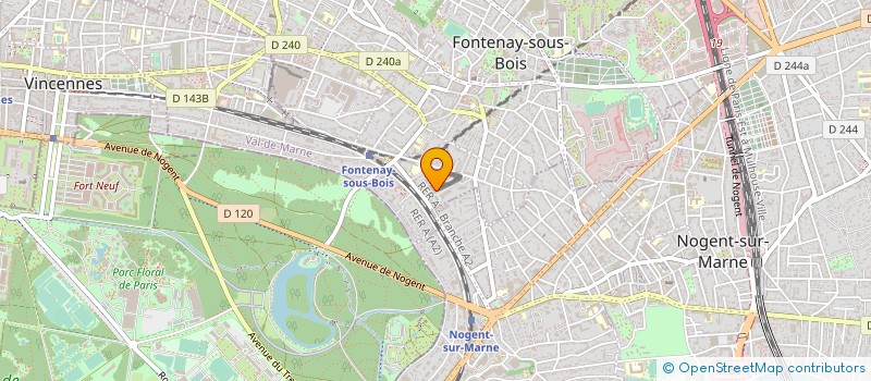 localisation de l'entreprise MONSIEUR PHILIPPE FASSIER à FONTENAY-SOUS-BOIS