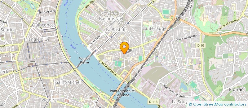 localisation de l'entreprise MONSIEUR PHILIPPE FATIN  BORDEAUX