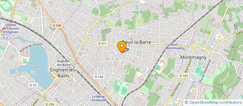 localisation de l'entreprise MONSIEUR PHILIPPE FAUCHE à DEUIL-LA-BARRE