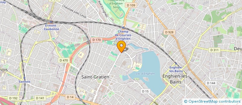 localisation de l'entreprise MONSIEUR PHILIPPE FAUGERON  SAINT-GRATIEN