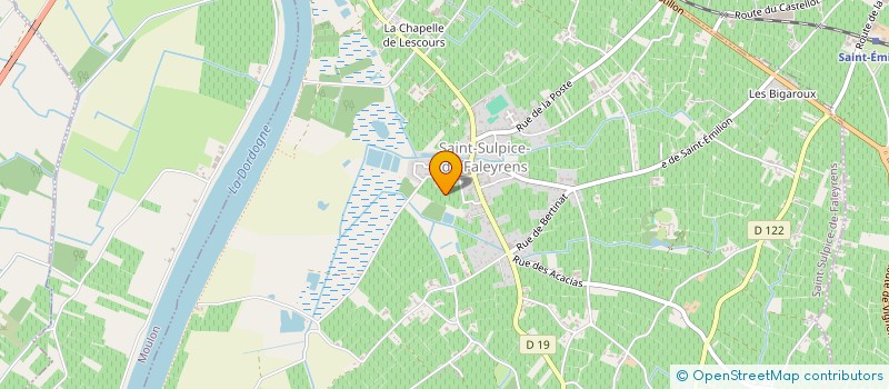 localisation de l'entreprise MONSIEUR PHILIPPE FAURE  SAINT-SULPICE-DE-FALEYRENS