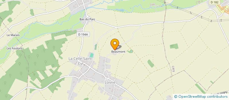 localisation de l'entreprise MONSIEUR PHILIPPE FAVRY à LA CELLE-SAINT-CYR