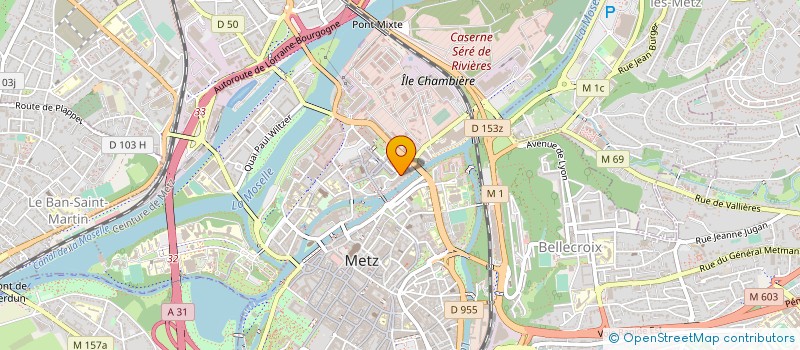 localisation de l'entreprise MONSIEUR PHILIPPE FAYNOT à METZ