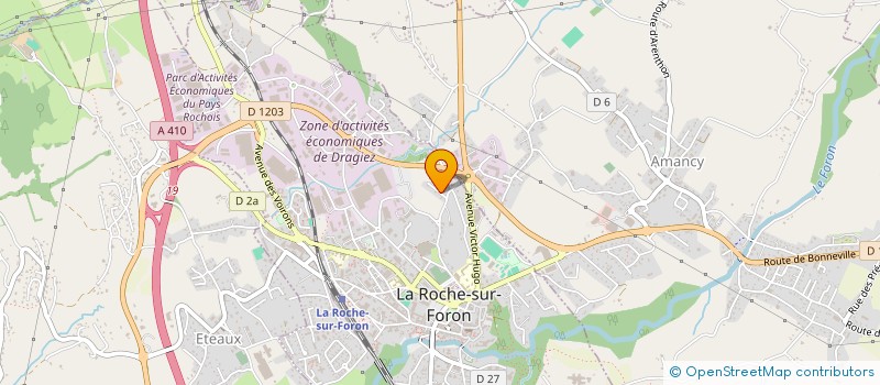 localisation de l'entreprise MONSIEUR PHILIPPE FELIX  LA ROCHE-SUR-FORON