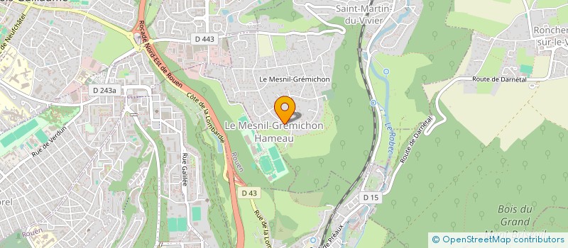 localisation de l'entreprise MONSIEUR PHILIPPE FEMEL  SAINT-MARTIN-DU-VIVIER