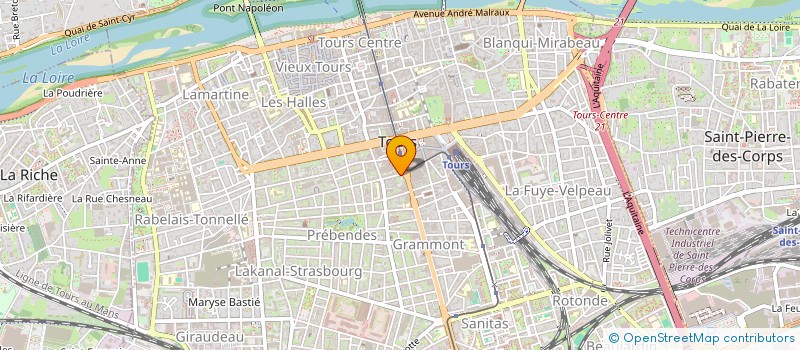 localisation de l'entreprise MONSIEUR PHILIPPE FERCHA à TOURS