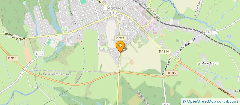 localisation de l'entreprise MONSIEUR PHILIPPE FERE  DIEPPE