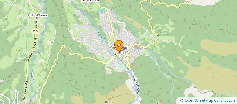 localisation de l'entreprise MONSIEUR PHILIPPE FERNANDEZ à VERNET-LES-BAINS
