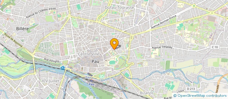 localisation de l'entreprise MONSIEUR PHILIPPE FERREIRA à PAU