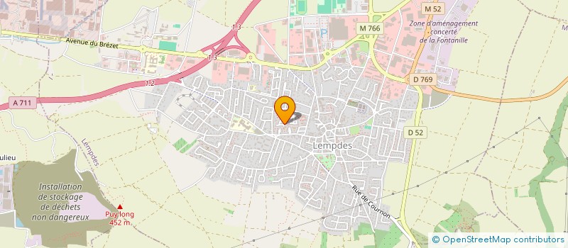 localisation de l'entreprise MONSIEUR PHILIPPE FERREIRA  LEMPDES