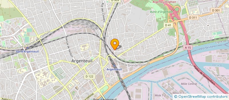 localisation de l'entreprise MONSIEUR PHILIPPE FERREIRA DOS SANTOS  ARGENTEUIL