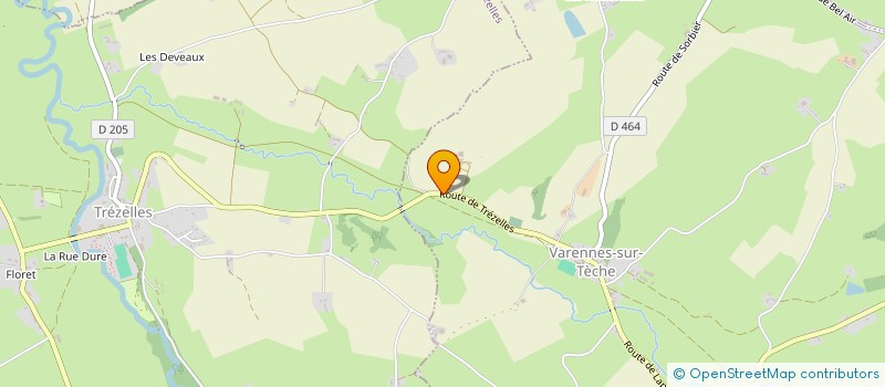 localisation de l'entreprise MONSIEUR PHILIPPE FERRON  CINDRE