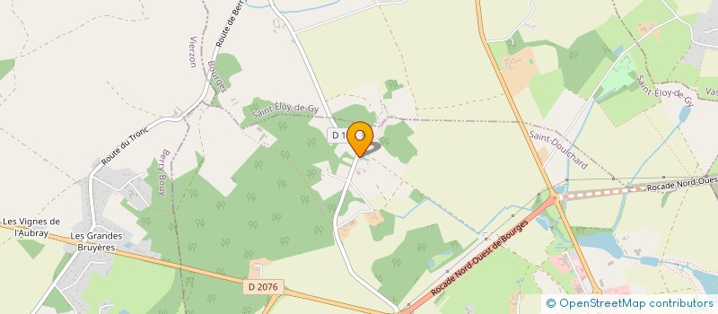 localisation de l'entreprise MONSIEUR PHILIPPE FEUILLET  SAINT DOULCHARD